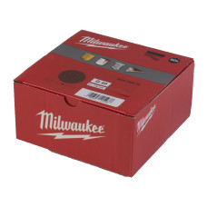 Шліфувальний папір MILWAUKEE Ø150/6 HL, зерно 40, (50шт)