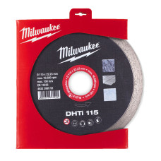 Диск алмазний MILWAUKEE DHTi 115, Ø115мм