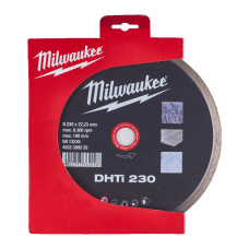 Диск алмазний для керамічної плитки MILWAUKEE DHTI 230, 230мм