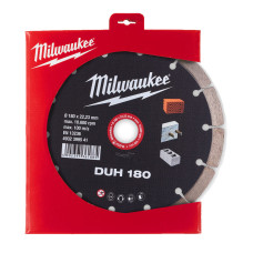 Диск алмазний MILWAUKEE DUH 180, Ø180мм