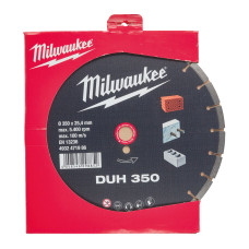 Диск алмазний MILWAUKEE, DUH 350, Ø350мм