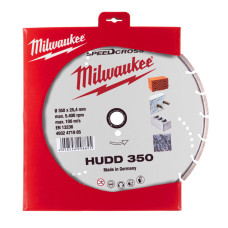 Диск алмазний Speedcross MILWAUKEE HUDD 350, Ø350мм