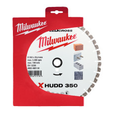 Диск алмазний Speedcross MILWAUKEE XHUDD 350, Ø350мм