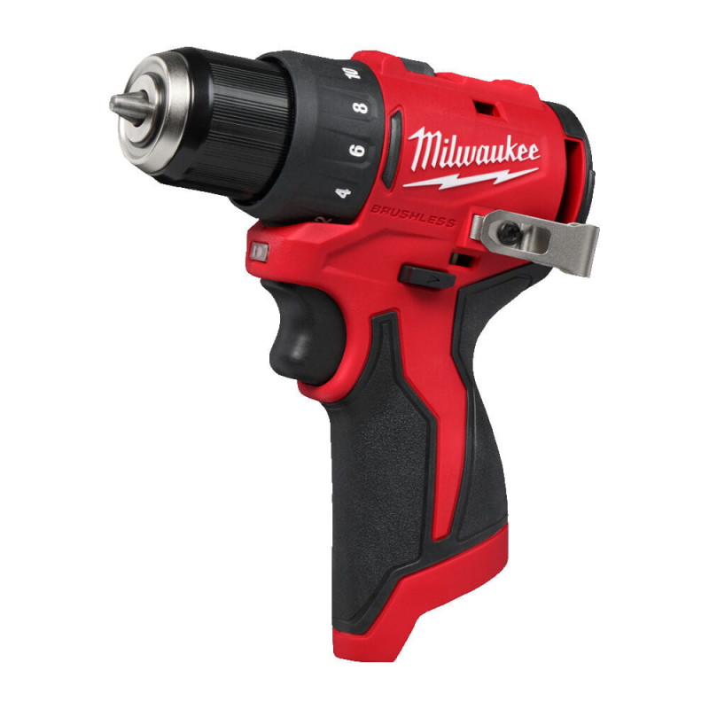 Дриль-шурупокрут акумуляторний MILWAUKEE M12 BLDDRC-402C 40Нм (+ заряд.пристрій, 2 акум., HD кейс)