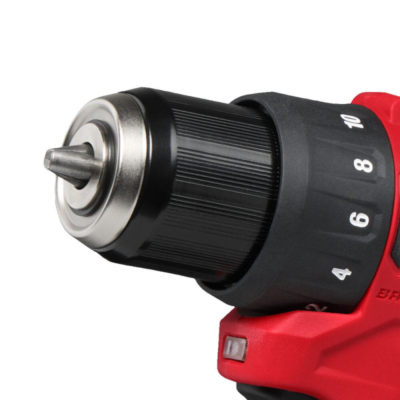 Дриль-шурупокрут акумуляторний MILWAUKEE M12 BLDDRC-402C 40Нм (+ заряд.пристрій, 2 акум., HD кейс)