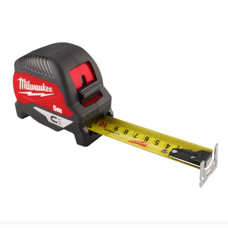 Рулетка магнітна MAGNETIC MILWAUKEE (Gen4), (полотно 30мм), 5м