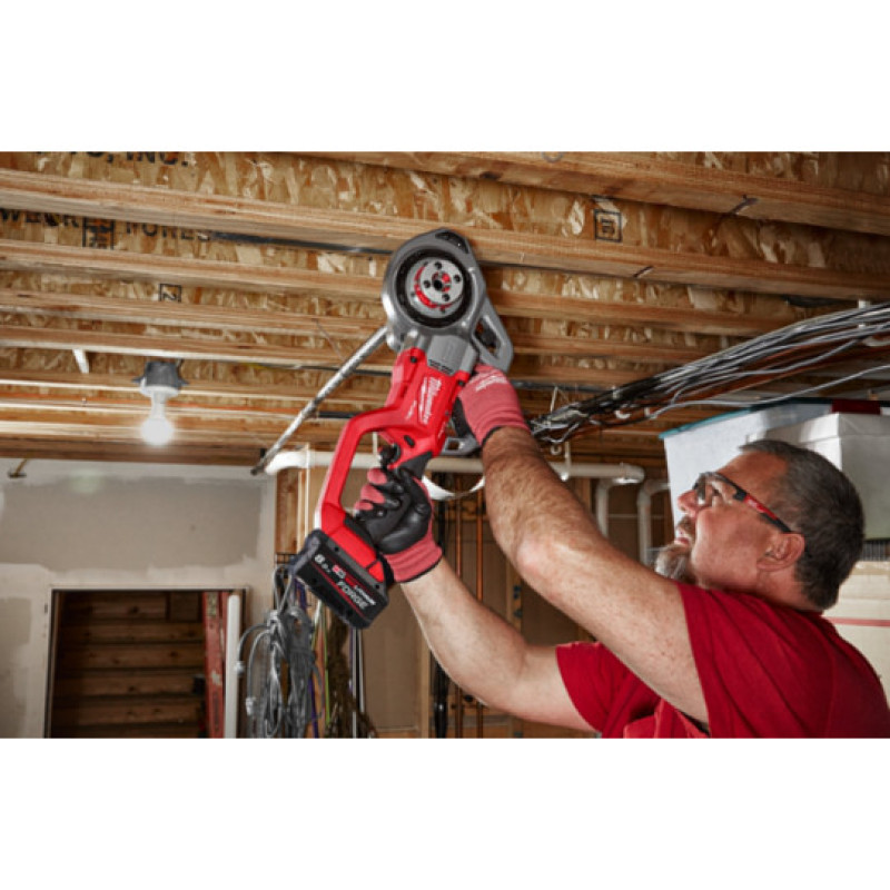 Інструмент різьбонарізний акумуляторний MILWAUKEE M18 FPT114-802CA (ЗП+2ак.Х8Аг+оснащення+кейс) FORGE™