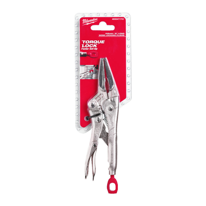 Затискач Torque Lock MILWAUKEE, 1-52мм, (видовжені губки)