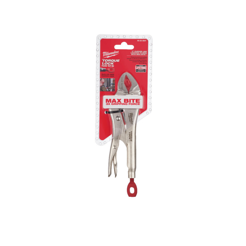 Затискач Torque Lock MILWAUKEE, діаметр 38 мм, (закруглені губки)