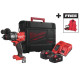 Дриль-шурупокрут з ударом акумуляторний MILWAUKEE, M18 FPD3MC-502X, 158Нм, (+ заряд.пристрій, 2 акум., HD кейс)+M18 ALIS-0+жилет