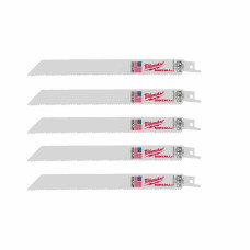 Полотно для шабельних пил THIN KERF MILWAUKEE, 200х3,1/2,1мм, (5шт), (універсальне)
