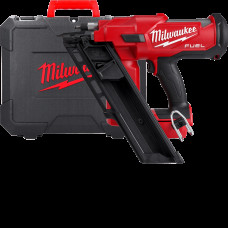 Пістолет цвяхозабивний акумуляторний безщітковий MILWAUKEE, M18 FFN-0C, 50/90мм (+ ключ, HD кейс)