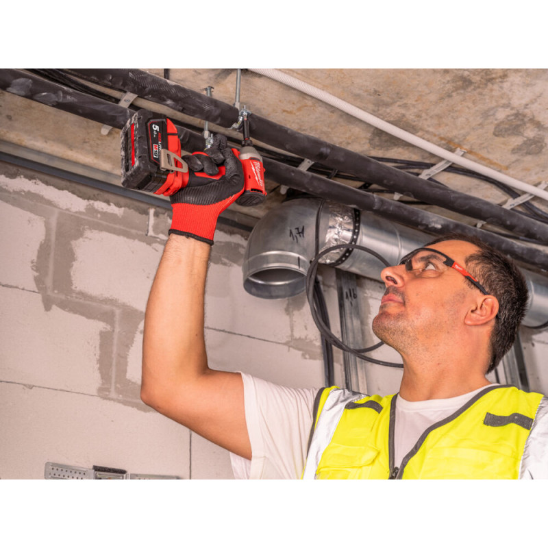 Набір з 2 інструментів акумуляторних безщіткових MILWAUKEE, M18 BLCPP2A-402C (зарядний пристрій М12-18 С, 2 акумулятори М18 В4 4