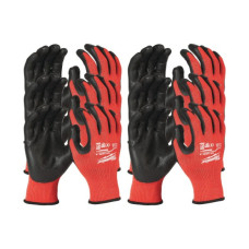 Рукавиці робчі MILWAUKEE, з опором порізам 3/C рівня, розмір 10/XL, (12шт)