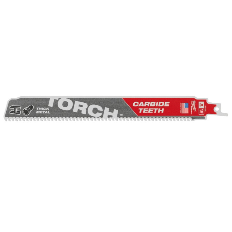 Полотно для шабельних пил TORCH CARBIDE MILWAUKEE, 230х2,5мм, (метал)