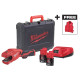 Труборіз акумуляторний по нержавіючій сталі MILWAUKEE M12 PCSSMC-202C + жилет, (+ заряд.пристрій, 2 акум., HD кейс)