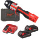 Обжимник гідравлійчний акумуляторний для труб MILWAUKEE M18 BLHPT-202C (+ заряд.пристрій, 2 акум.X M18 B2 (2Аг)