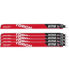 Полотно для шабельних пил TORCH CARBIDE NITRUS MILWAUKEE, 300х3,1мм, (5шт), (метал)