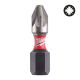 Біта SHOCKWAVE MILWAUKEE, PZ2, 25мм, (25шт)