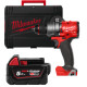 Дриль-шуруповерт акумуляторна безщіткова MILWAUKEE M18 FDD3-0X (158 м) (каркас+HDкейс) + M18 B5 подарунок