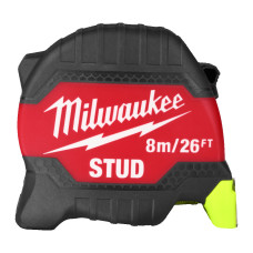 Рулетка магнітна MILWAUKEE, STUD (Gen 3), 8м/26фт (33мм)