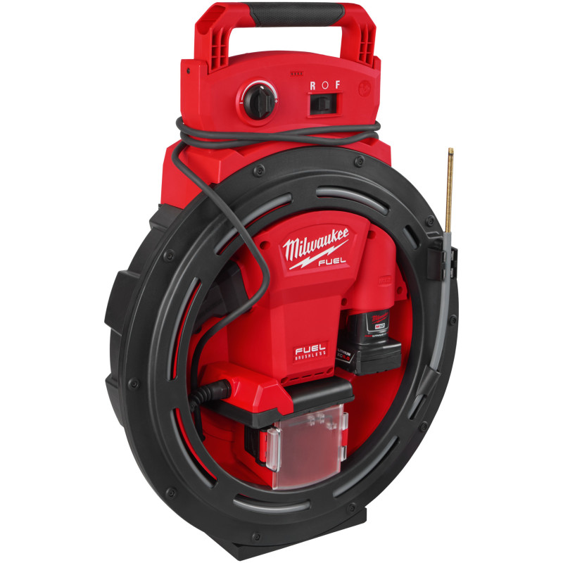 Машина прочистна акумуляторна MILWAUKEE M12 HSFSM-602 (5м) (ЗП, 2 акум.Х6Аг)