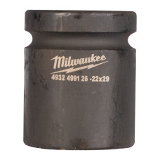 Головка для з/д кріпленнь ShW 1'' STD 4гранна MILWAUKEE, 22х29мм