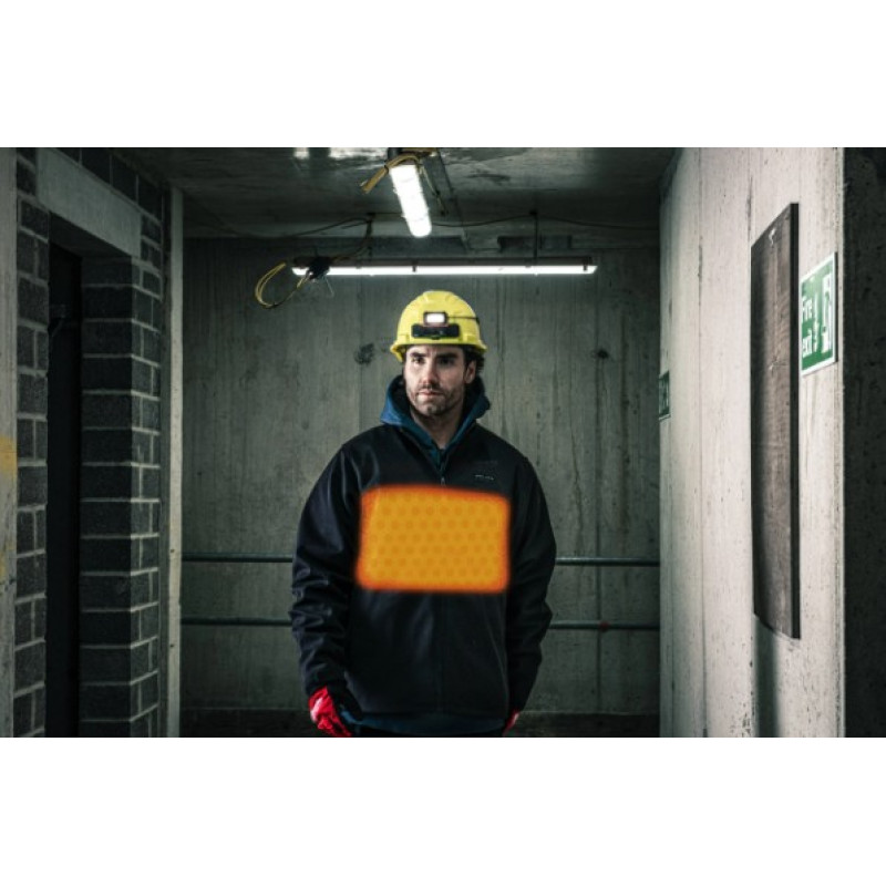 Куртка з електропідігрівом MILWAUKEE, M12 HJBL6-0(M), чорна, розмір (M)