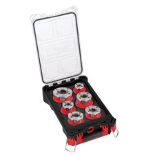 Набір головок для нарізання різблення PACKOUT MILWAUKEE FPT2HK BSPT Alloy, (для FPT2) (6шт)