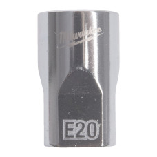 Головка торцева хромована TORX Е-стандарт 1/2'' MILWAUKEE, E18