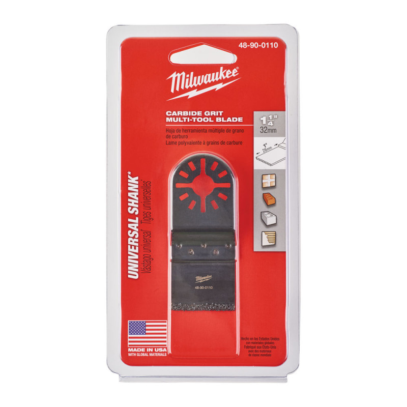 Полотно для мультітула Carbide Grit MILWAUKEE, 32х76мм