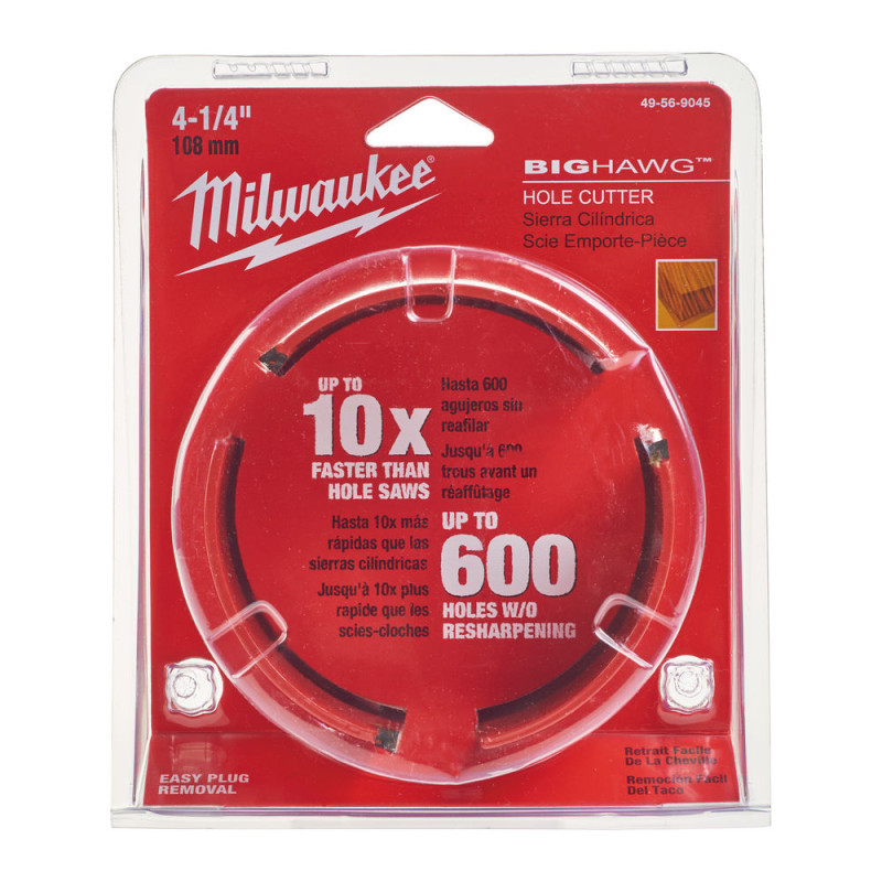 Коронка по дереву MILWAUKEE BIGHAW діаметр 108мм