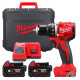 Дриль-шуруповерт акумуляторний безщітковий MILWAUKEE M18 BLDDRC-502С, 60,5Нм (зарядний пристрій М12-18 FС, 2 акумулятори М18 В5