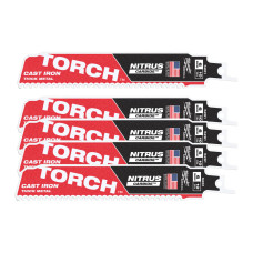Полотно для шабельних пил TORCH CARBIDE NITRUS MILWAUKEE, 150х2,5мм, (5шт), (метал)