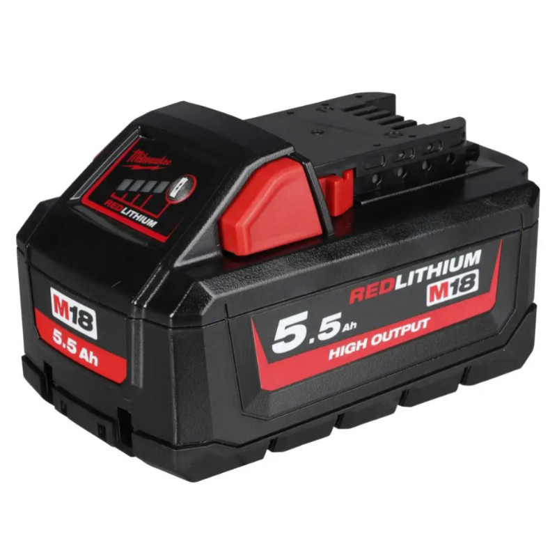 Щогла освітлення акумуляторна MILWAUKEE, M18 HOSALC-552B (з функцією зарядного пристрою, 2 акумулятори М18 НВ5.5 5,5Аг, сумка)