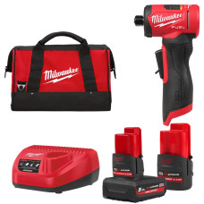 Шліфмашина кутова цангова акумуляторна MILWAUKEE, M12 FDGA2-522B, діаметр цанг 6/8мм (зарядний пристрій С12 С, 1 акумулятор М12