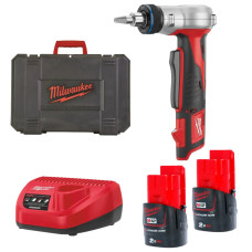 Інструмент розширювальний акумуляторний UPONOR Q&E MILWAUKEE, C12PXP-202C (зарядний пристрій С12 С, 2 акумулятори М12 В2 2Аг, ак